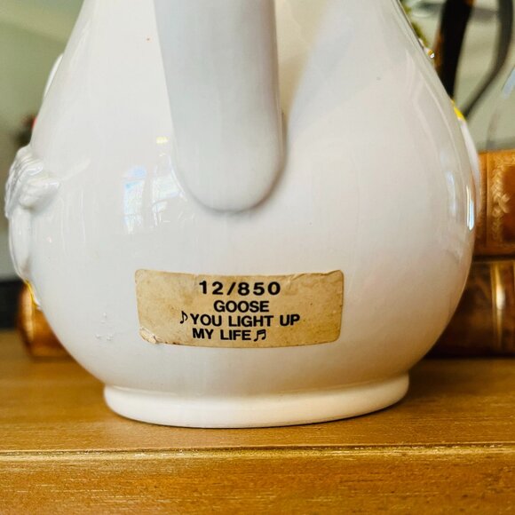 MUSICAL OTAGIRI Goose pitcher 1983 - Picture 5 of 11